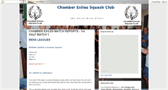 Desktop Screenshot of chamberexiles.co.za